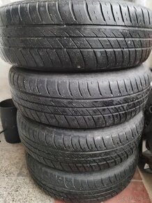Sada letních pneu + disky R14 + poklice + šrouby