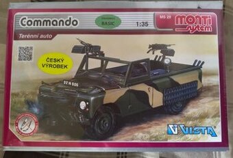 Model terénního auta MS-29- Commando 1:35