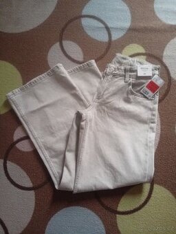 Dívčí Wide leg jeans/rifle/H&M,vel158 nové