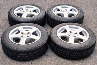 15" hliníkové Alu disky (elektrony) DEZENTs pneu 195/60 R15