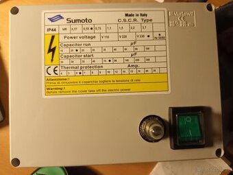 Ovládací skříňka SUMOTO k ponor. čerpadlu