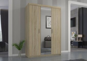 KRÁSNÁ ŠATNÍ SKŘÍŇ 133cm