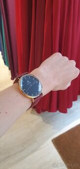 Dámské vínové hodinky Morris York Purple&Black