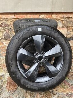 Alu kola Škoda R17" + Zimní Bridgestone 215/65 R17