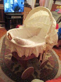 My Sweet Baby proutěný košík pro miminko