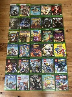 Hry na xbox one / series X