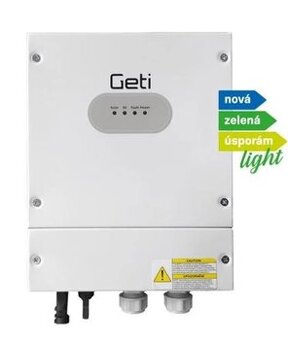Regulátor Geti MPPT4000 na ohřev vody