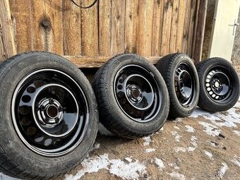 5x100 r15 185/60/15 zimní pneu dunlop.