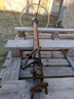 Tatraplán - Volant včetně kompletní tyče řízení i s táhly