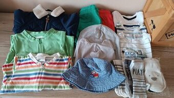 Balíček oblečení kluk vel. 74/80