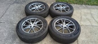 PRODÁM 4X LETNÍ PNEU S ALU DISKY 225/60R16
