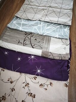 Povlečení 5 vzorů na dvě lůžka - Kvalitní bavlna