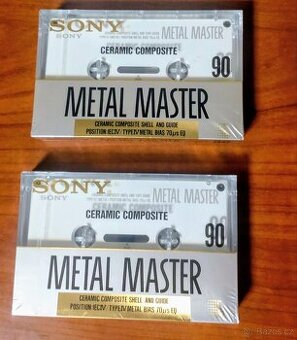 MC audio kazety SONY METAL MASTER 90