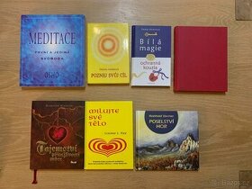 Různé knihy (esoterika, léčitelství, náboženství...)