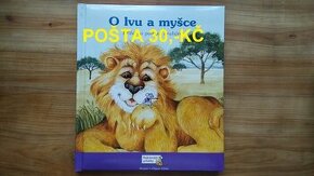 Dětská kniha, pohádka O lvu a myšce - Lev a myška - SLEVA - 1