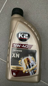 K2 TEXAR 5W-40 PREMIUM XN L 1 l - motorový olej