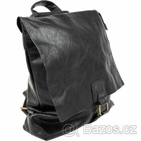 Paolo Bags Italy nový černý batoh nebo taška přes rameno - 1