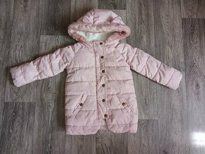 Dětská světle růžová zimní bunda, Marks & Spencer, 4 - 5 let - 1