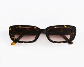 Sluneční brýle “hip-hop oval” hnědé retro - 1