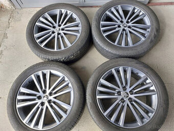 Originál alu kola 19" na Škoda Kodiaq letní pneu