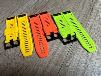 Silikonové řemínky QuickFit 26mm k hodinkam Garmim