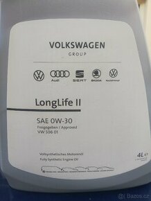 Motorový olej Škoda, VW specifikace 506.01