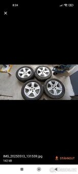 Disky včetně pneumatik Peugeot 307