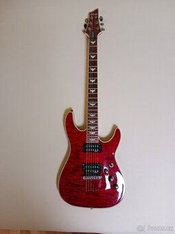 Elektrická kytara Schecter omen-6 extreme black cherry