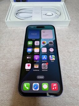 NOVÝ apple iPhone 16 128Gb modrý sim  ZÁRUKA komplet balení