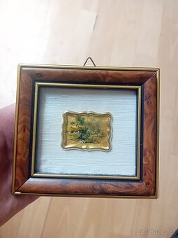 Originální italská chromolitografie