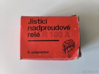 Jistící nadproudové relé R 100 1,5A