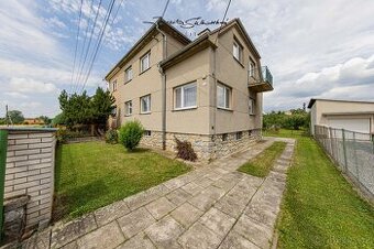 Prodej, 1/2 RD, byt 4+kk, 80 m2, zahrada 500m2, garáž, sklep