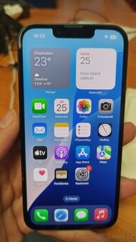 Apple iPhone 14 128GB Black, skvělý vzhled,bat89%,zár.12mes