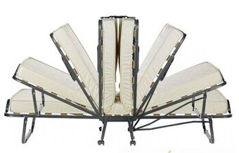 Skládací postel Luxor 90x200 cm - antracit