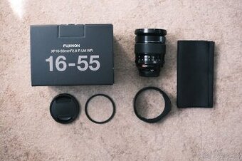 Fujifilm XF 16-55 mm f/2,8 R LM WR - stav jako nový + UV