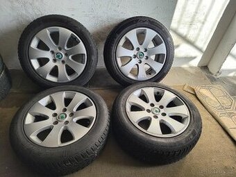 Alu kola 5x112 r16-pneu 205/55/16-4ks