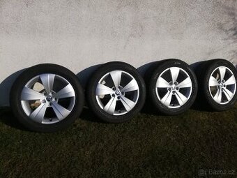 alu Škoda Superb III zimní 215/55/17 zánovní