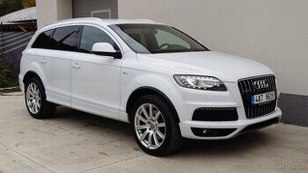 Audi Q7 3,0 TDi 180 kW - tažné - 7 míst