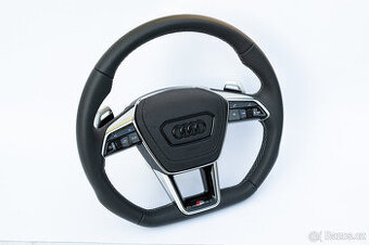 AUDI VOLANT - SPORTOVY S LOGOM S + AIRBAG + PADLA