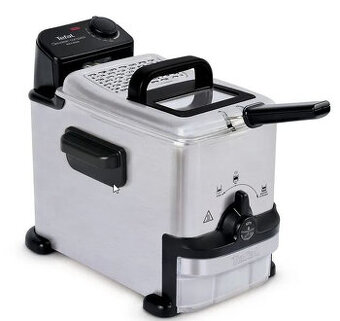 Použitá fritéza Tefal Oleoclean Pro z nerezové oceli