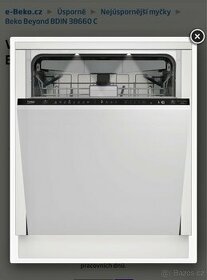 Nová myčka BEKO BDIN39640A-se spec. ramenem-SUPER CENA