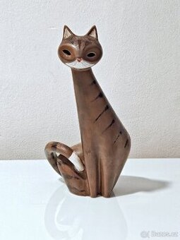 Soška kočka Brusel