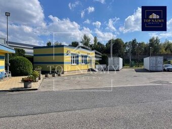 Pronájem komerčního areálu s kancelářemi a zpevněnou plochou