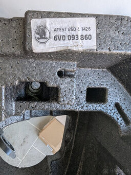 Sada pro výměnu rezervního kola Fabia 3 - polystyrenový box