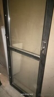 Dřevěné balkonové dveře