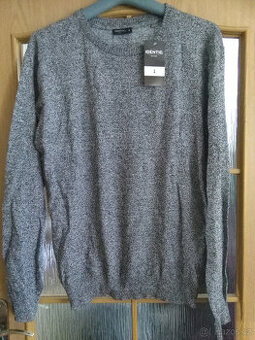 PÁNSKÝ NOVÝ PRUŽNÝ SVETR SRN VEL.L