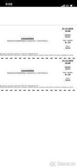 Louskáček 21.12. ve 14:00 Divadlo Na Vinohradech