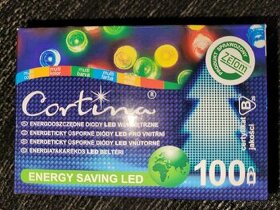 Vanocni osvetleni led 100