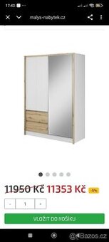 Prodám šatní skříň