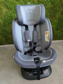 KINDERKRAFT Autosedačka Xpedition Isofix Cool Grey, otočná 0